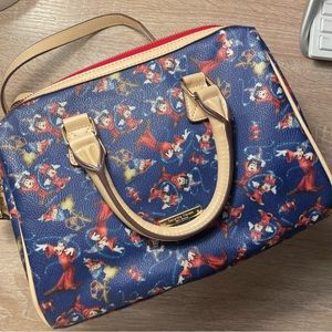 Disney X Samantha Thavasa Rare Tokyo D23 Sorcerer Mickey Shoulder Bag